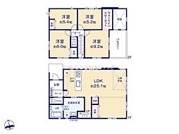 座間市座間1丁目4期 新築分譲住宅 2号棟