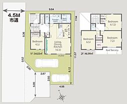相模原市南区若松6丁目第1期 新築分譲住宅 2号棟