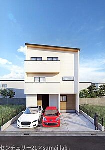 外観:【3階建て】4LDK、土地建物セット価格:3、680万円、建物面積:約101.25m2 外観:【3階建て】4LDK、土地建物セット価格:3、680万円、建物面積:約101.25m2