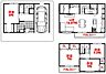 区画図：【3階建て】4SLDK、土地建物セット価格：2、980万円、建物面積：約105.48ｍ2