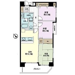 間取図画像 3LDK