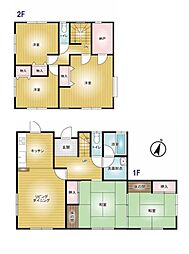 玉村町大字斎田中古住宅 5SLDKの間取り