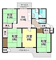 関屋あしびハイツ6棟3階230万円