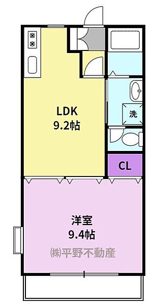 プルミエ国分 ｜福岡県久留米市国分町(賃貸マンション1LDK・2階・42.75㎡)の写真 その2