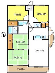 ノアーズアーク住之江 4LDKの間取図画像