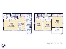 牛久市牛久町　1号棟　新築戸建て