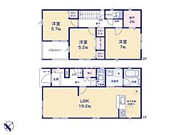 我孫子市中峠　2号棟　新築戸建て