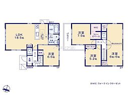 土浦市上高津　1号棟　新築戸建て