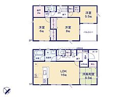 野田市尾崎　6号棟　新築戸建