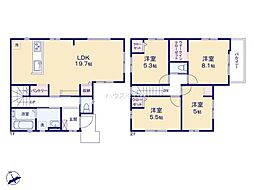 松戸市八ケ崎6丁目　新築戸建て