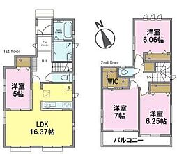 松戸市西馬橋広手町　Ｂ号棟　新築戸建