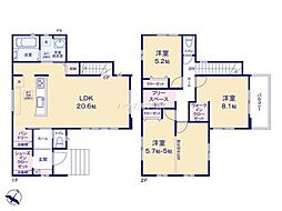 柏市増尾6丁目　新築戸建て