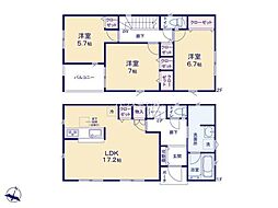 つくば市自由ケ丘　新築戸建て