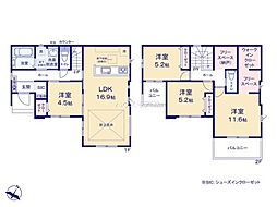 土浦市中　2号棟　新築戸建て
