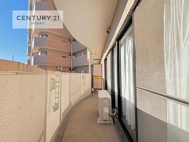 バルコニー グランデール取手 2階/-