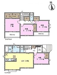 松戸市西馬橋4丁目 A号棟 新築戸建