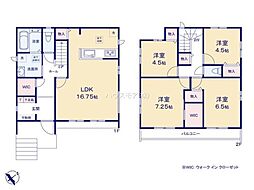 柏市東中新宿3丁目 B号棟 新築戸建