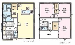 守谷市本町 1号棟 新築戸建て
