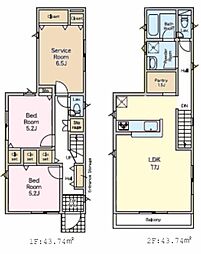 守谷市本町 2号棟 新築戸建て