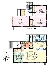 柏市光ケ丘1丁目 2号棟 新築戸建て