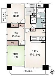 間取図画像 3LDK