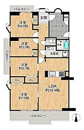 間取図画像 4LDK