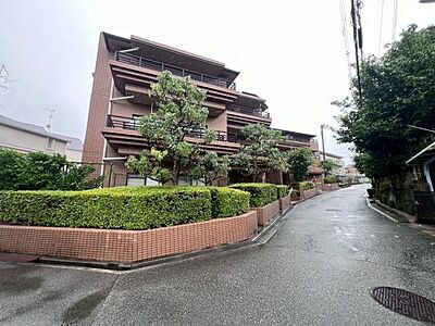 外観：【外観】閑静な住宅街にあるマンション、陽当たり、通風良好です