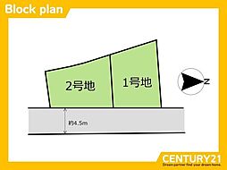 西区福重3丁目 1号地 全2区画