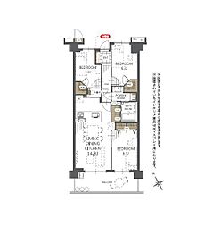 間取図画像 3LDK