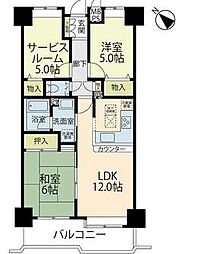 フリート湘南 3LDKの間取図画像