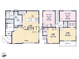 藤沢市石川2期　新築戸建4号棟　全3棟