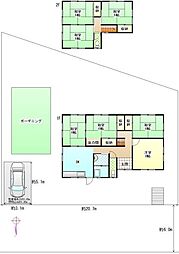 葛城市兵家1456-8 7DKの間取り