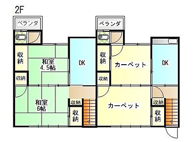外観:2階間取り 外観:2階間取り