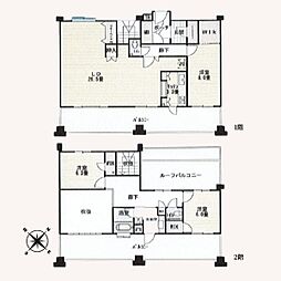 シーズガーデン千城台 3LDKの間取図画像
