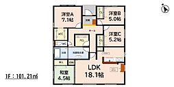 久留米市白山町2期 1号棟
