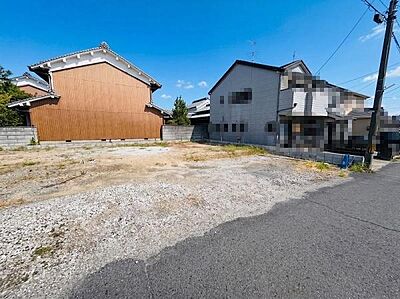 外観:建築条件なし! 外観:建築条件なし!