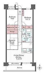 間取図画像 3LDK
