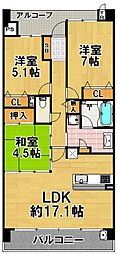 キングス夢咲シティ　ひかりの街　ブライトコートＡ棟