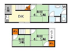 🉐敷金礼金0円！🉐小柿5丁目テラスハウス