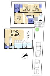 勝部3丁目戸建賃貸