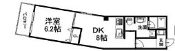 Ambellir 1DKの間取図画像