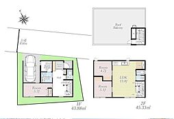 横須賀市新築戸建 ルーバル ビルトイン車庫