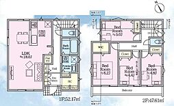 1号棟横浜市戸塚区新築戸建 LDK18帖 SIC WIC