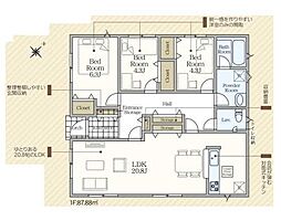 富津市大堀 新築一戸建て 第5 1号棟