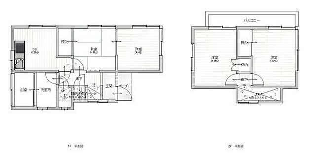間取り 立川市一番町2丁目