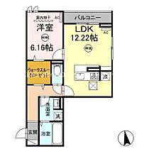 マリンパレスタイセイ 101 ｜ 宮崎県宮崎市橘通西１丁目3番7号（賃貸アパート1LDK・1階・47.89㎡） その2