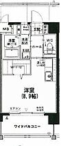 Caron旭通り 203 ｜ 宮崎県宮崎市松山１丁目（賃貸マンション1R・2階・27.95㎡） その2