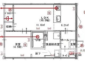 仮）新別府アパートB棟 106 ｜ 宮崎県宮崎市新別府町城元332-5（賃貸アパート1LDK・1階・39.75㎡） その2