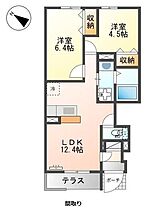 サンタプレイス　7 106 ｜ 宮崎県宮崎市高洲町43番地2（賃貸アパート2LDK・1階・50.75㎡） その2