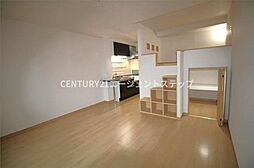 sky blue H 303 3階ワンルームのリビング/ダイニング